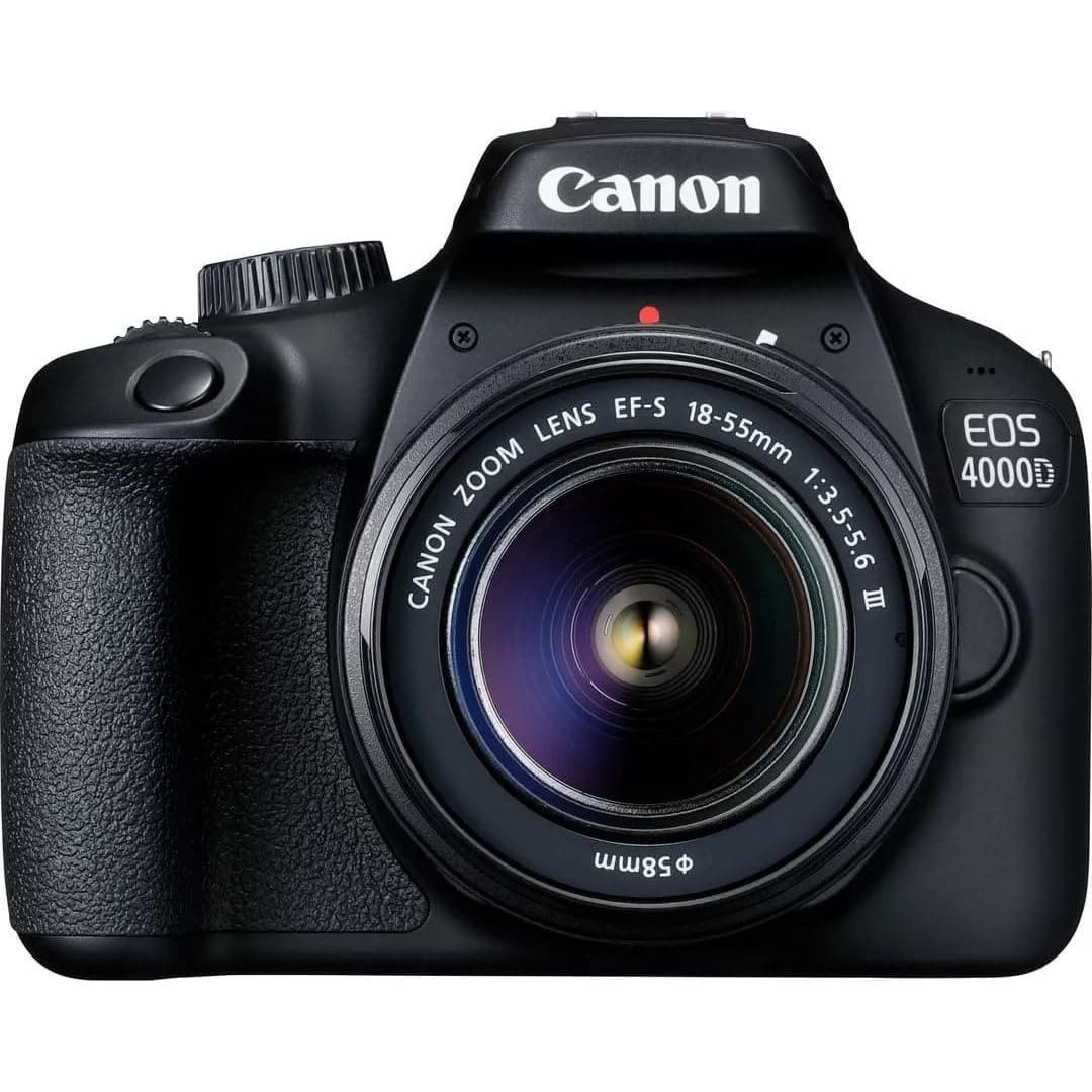 Buy Canon,Canon EOS 4000D DSLR Camera and EF-S 18-55 mm f/3.5-5.6 III Lens - Black - Gadcet UK | UK | London | Scotland | Wales| Ireland | Near Me | Cheap | Pay In 3 | Cameras & Optics